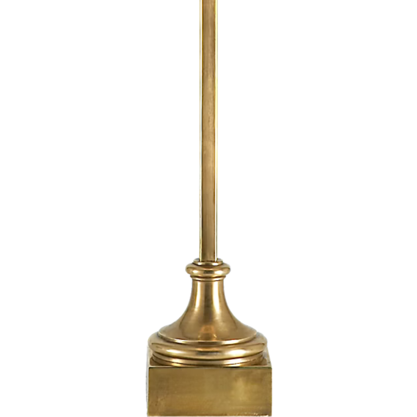 Cawdor Buffet Lamp in Antique-Burnished Brass Close up