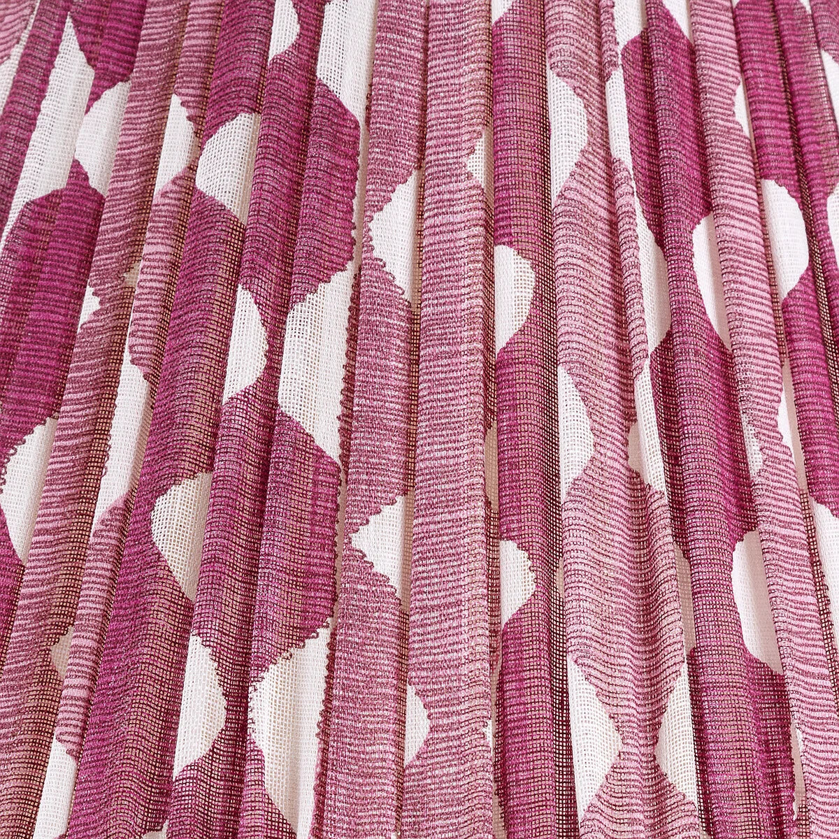 Fermoie Fuchsia Whittle Lampshade Close up of fabric