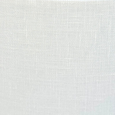 up close Linen Rolled Edge Retro Drum Lampshade - Bone