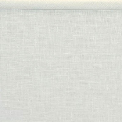 close up Retro Rectangle Linen Lampshade - Off White