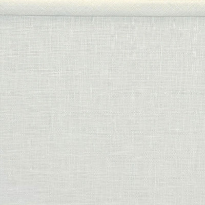 close up Retro Rectangle Linen Lampshade - Off White