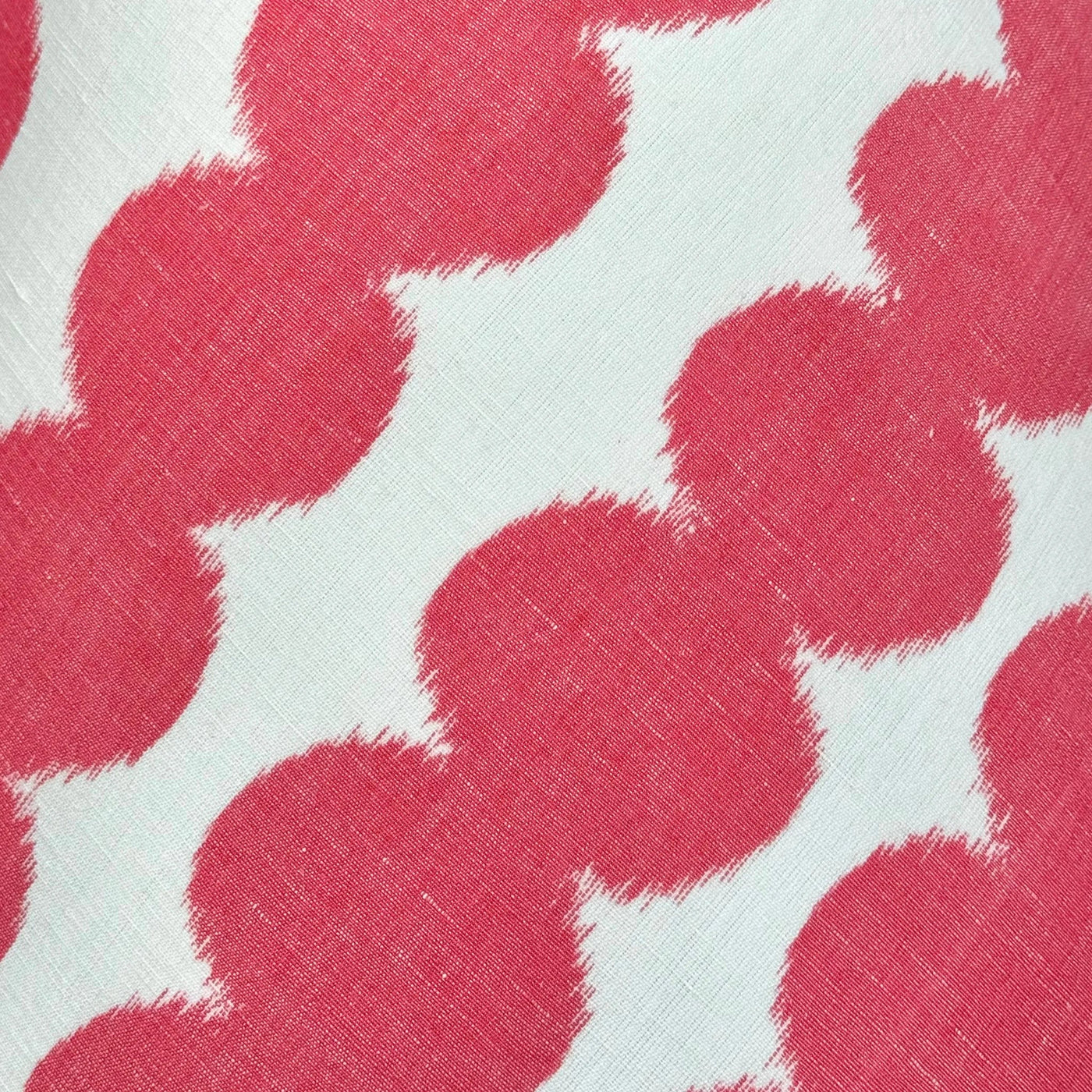 close up Schumacher - Full Circle in Fuchsia Fabric Lampshade fabric