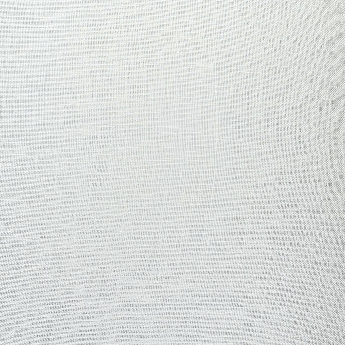 Close up Linen Rolled Edge Tapered Rectangle Lampshade - Bone