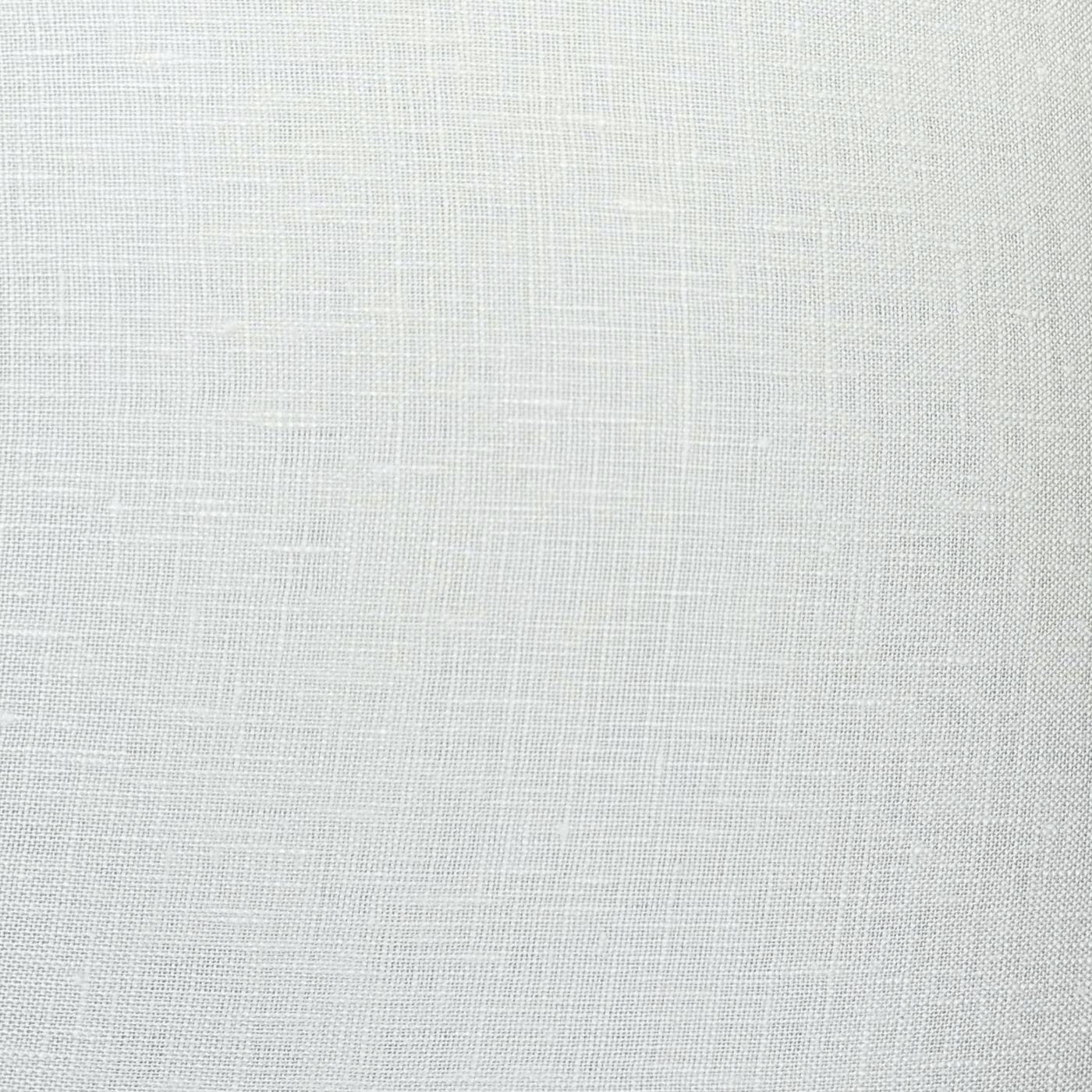 Close up Linen Rolled Edge Tapered Rectangle Lampshade - Bone