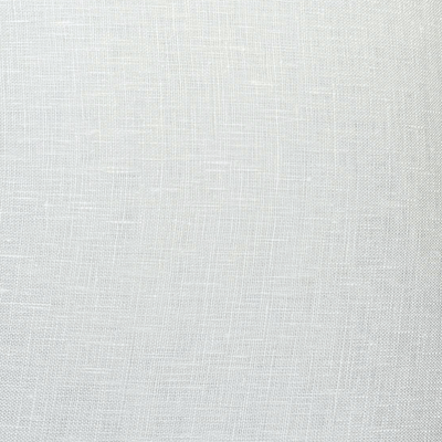 Close up Linen Rolled Edge Tapered Rectangle Lampshade - Bone