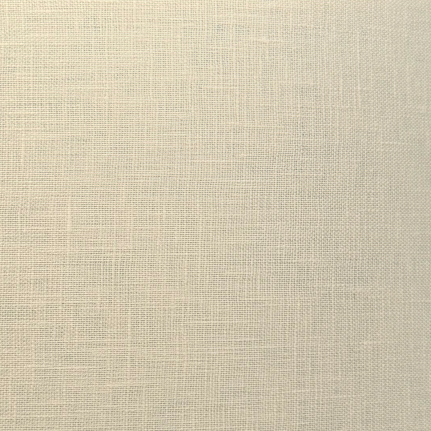 Close up of Linen Rolled Edge British Drum Lampshade in Egg