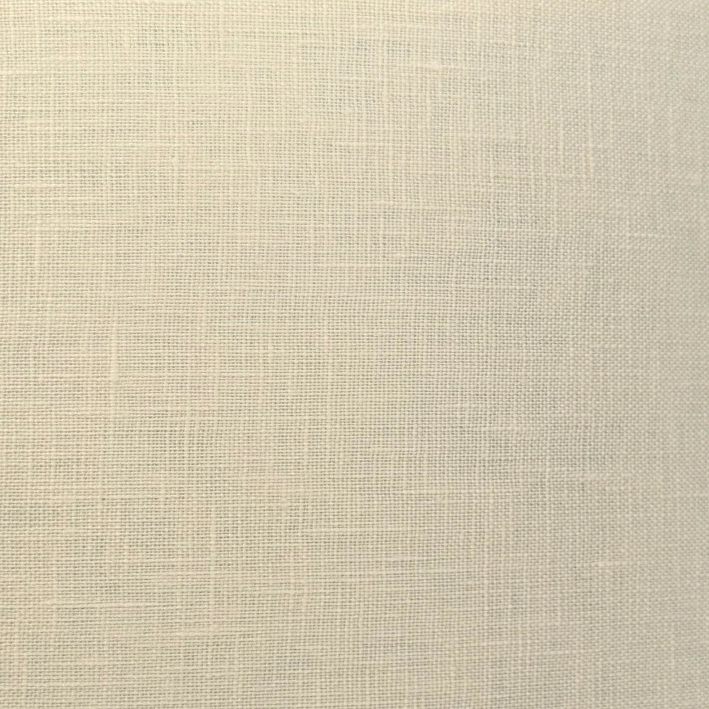 Close up of Linen Rolled Edge British Drum Lampshade in Egg