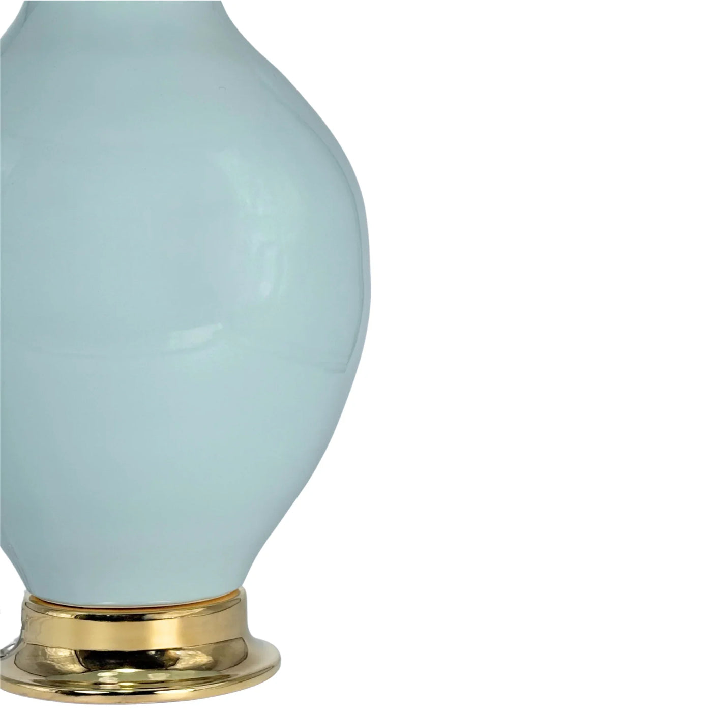 Paul Schneider Athens Lamp in Glossy Light Blue close up