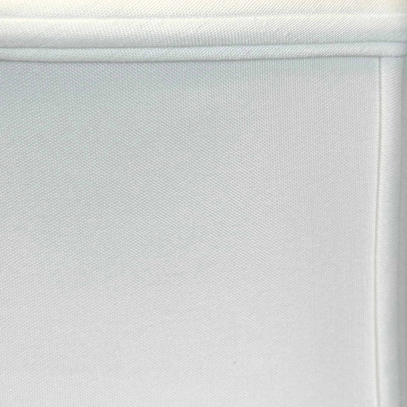 Slubless Antique Rounded Square Bell Lampshade - Bone