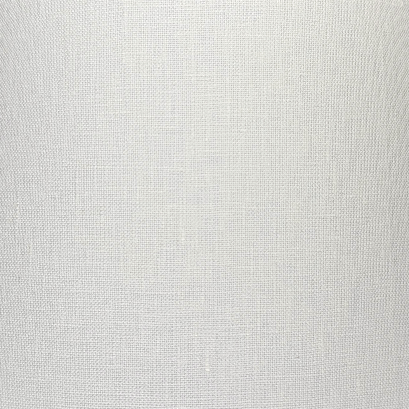 Close up of White Linen Hardback Lampshade