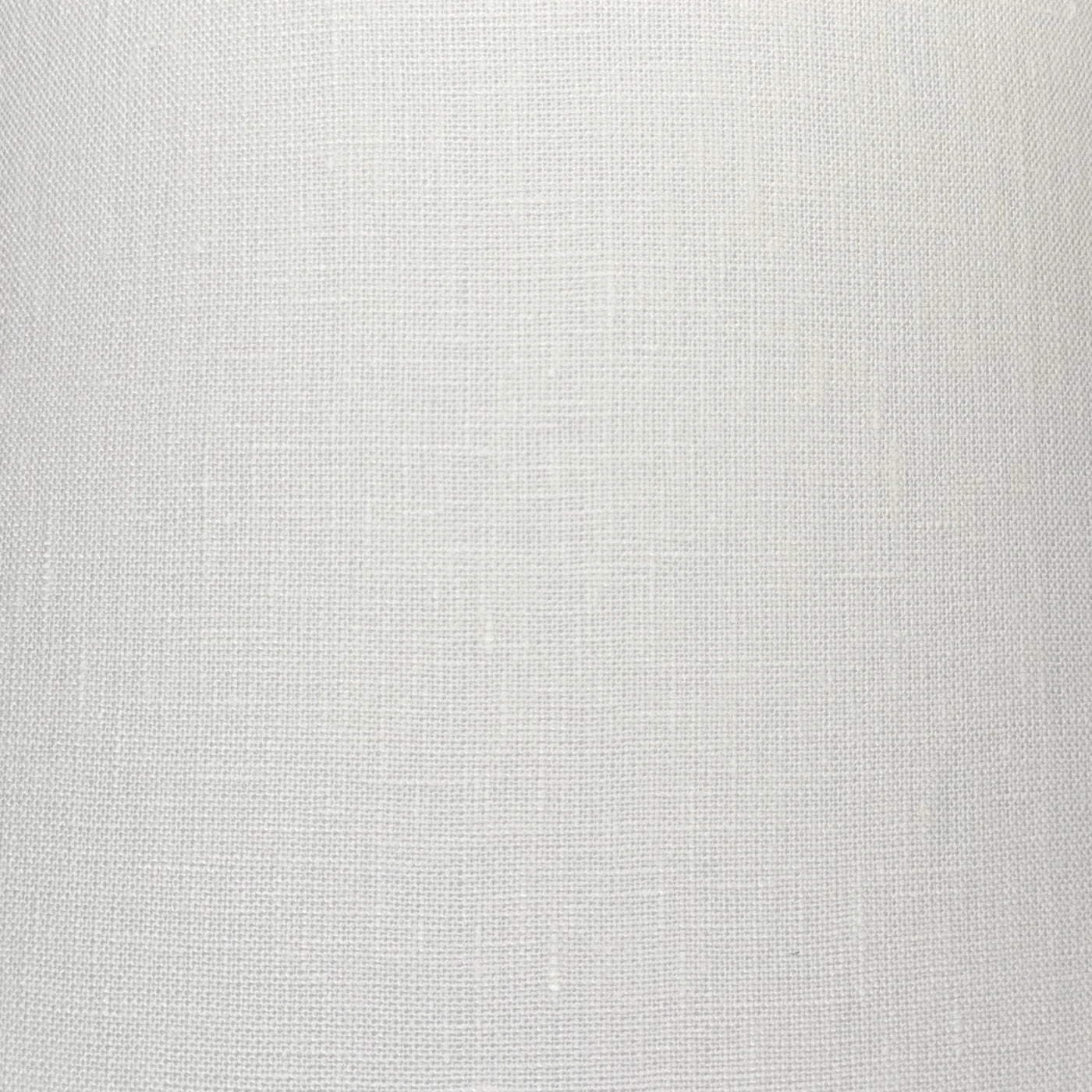 Close up of White Linen Hardback Lampshade