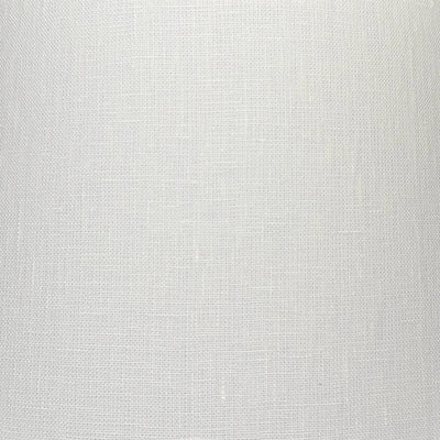 Close up of White Linen Hardback Lampshade