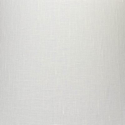 Close up of White Linen Hardback Lampshade
