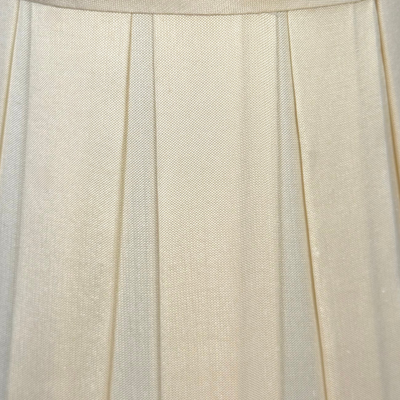 Close Up fabric Sugar Box Pleat Silk Chandelier Shade