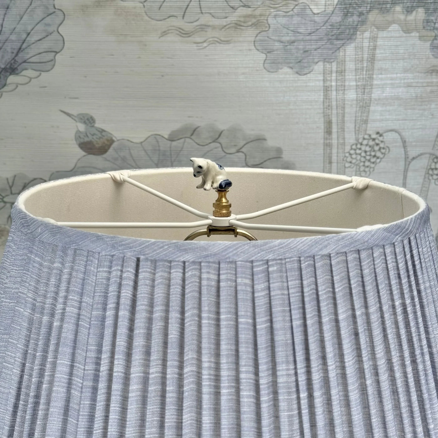 Curious Kitty Finial close up