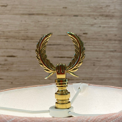 open wreath finial