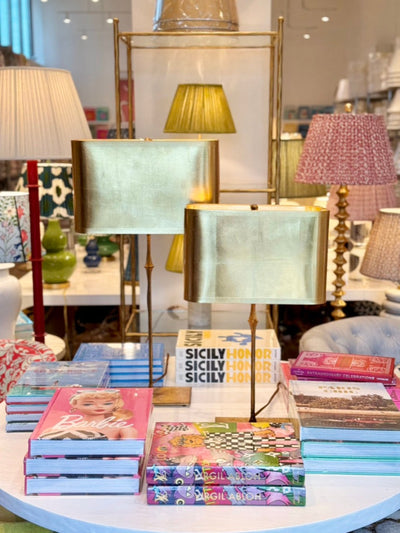 Gold Rectangle Lampshade