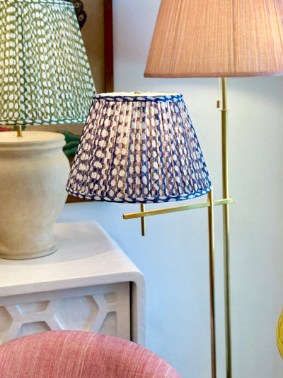 Fermoie Indigo Wicker Lampshade