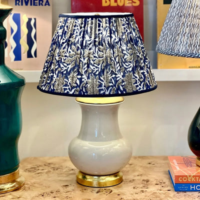 Block Print Lampshade