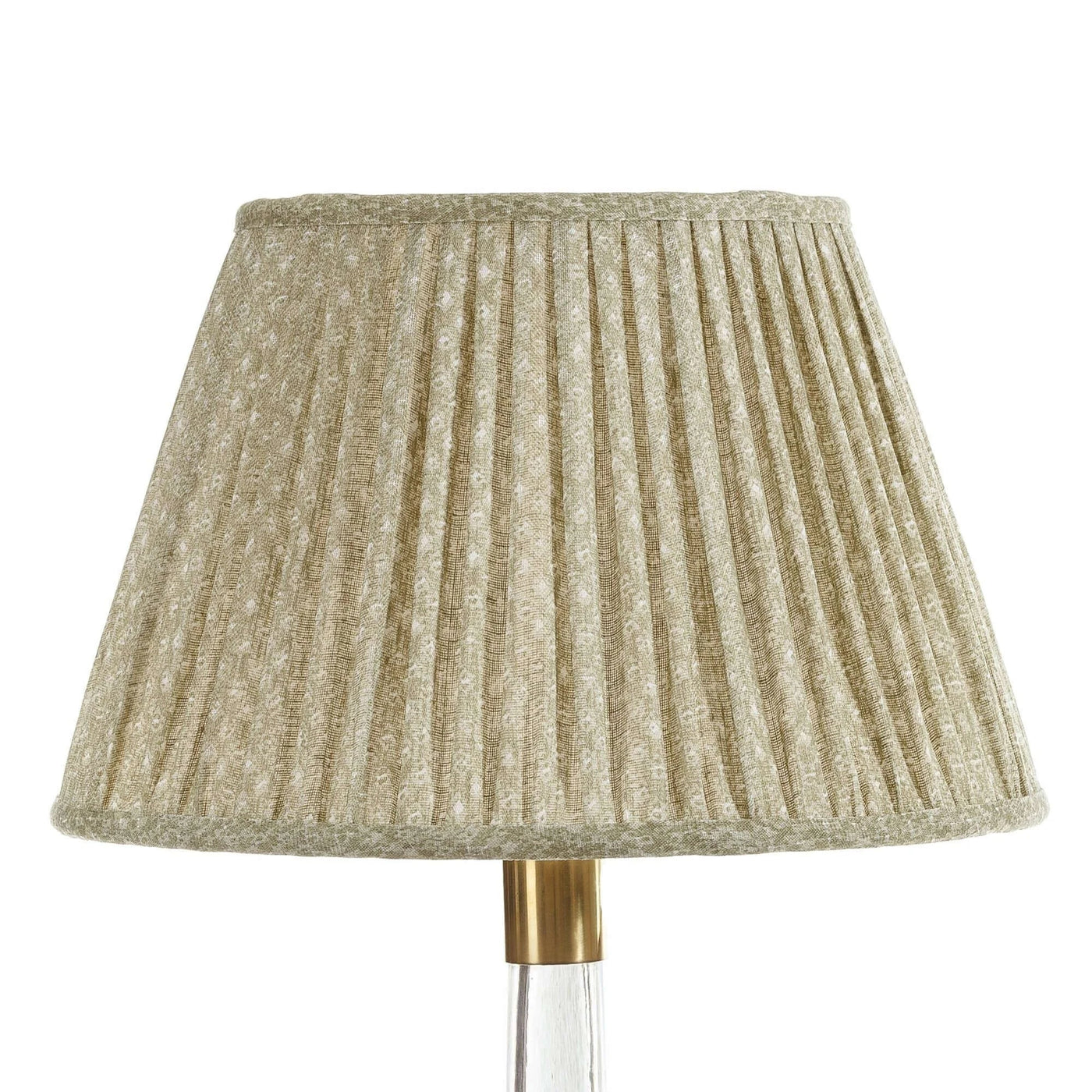 Fermoie Green Figured Lampshade