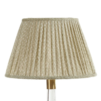 Fermoie Green Figured Lampshade