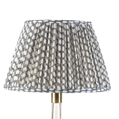 Fermoie Grey Wicker Lampshade