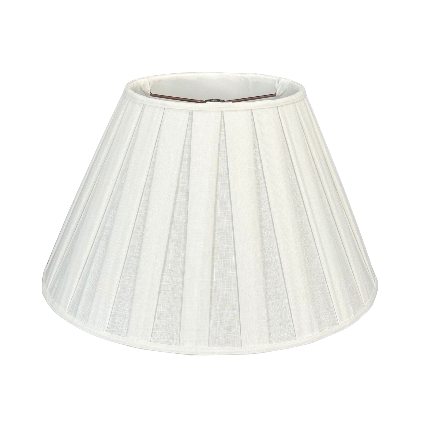 Empire Linen Box Pleat Lampshade