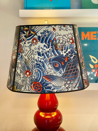 iresumi wallpaper lampshade