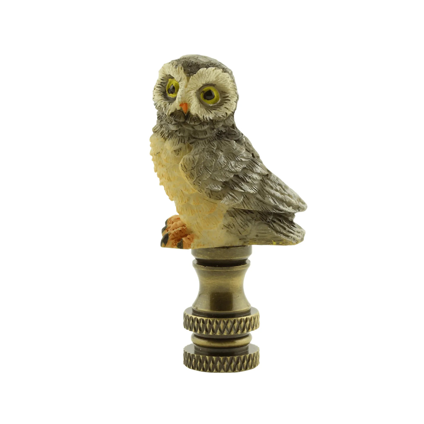 Gray Owl Finial