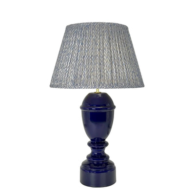 Fisher Ceramic Table Lamp in Blue