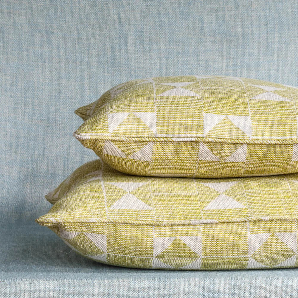 Fermoie Yellow Flag Cushion