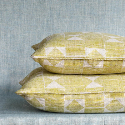 Fermoie Yellow Flag Cushion