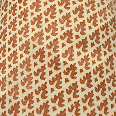 Fortuny - Murillo in Siena on Parchment Fabric Lampshade Close Up