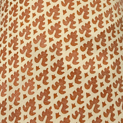 Fortuny - Murillo in Siena on Parchment Fabric Lampshade Close Up