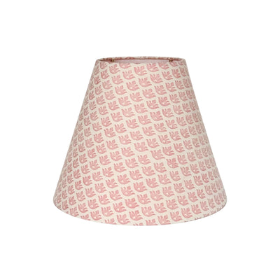 Fortuny - Canestrelli in Powder Pink & White Fabric Lampshade
