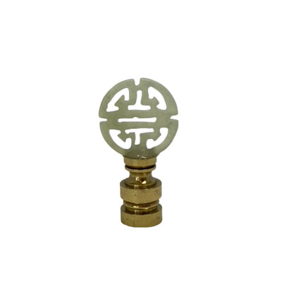 Genuine Green Jade Finial