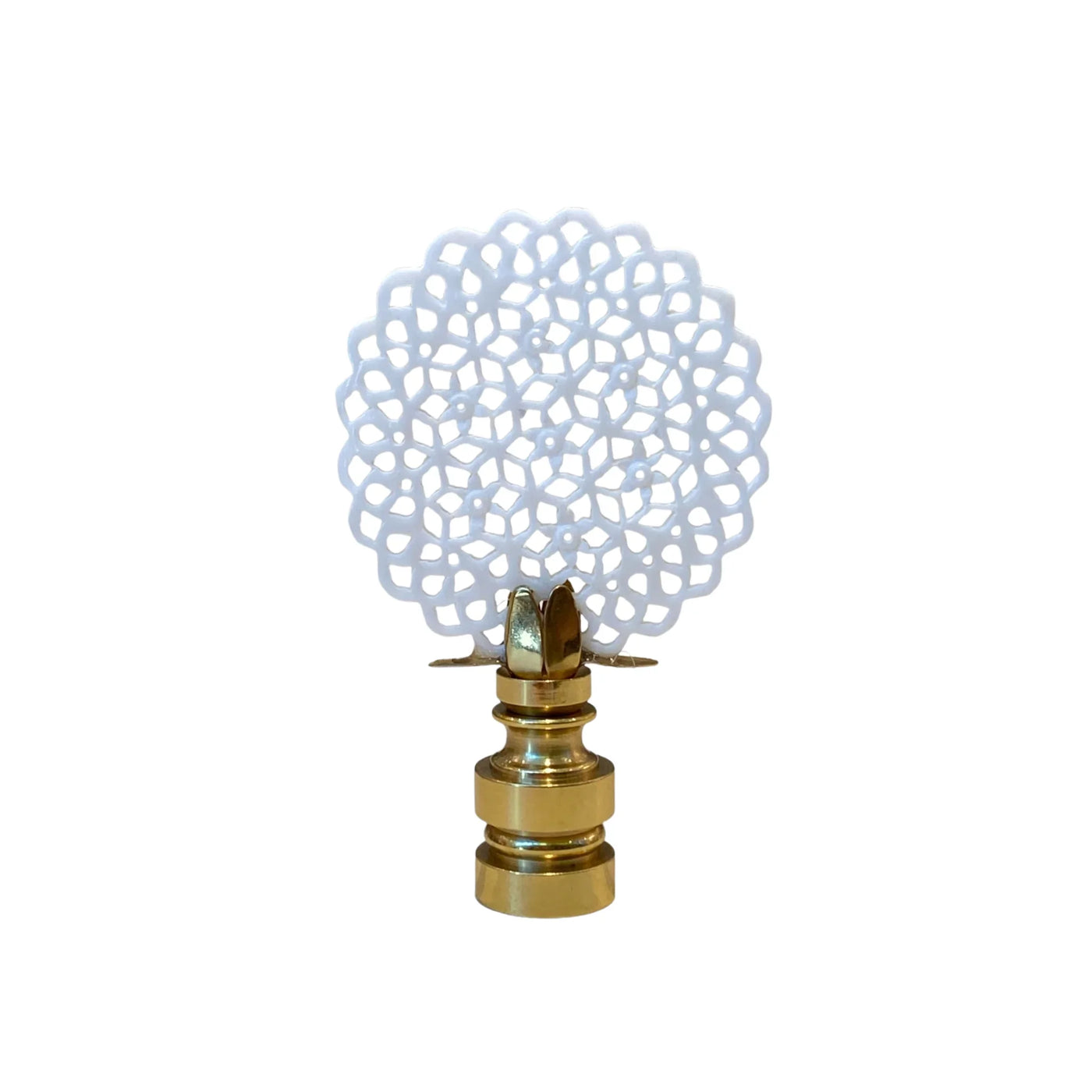 Genuine Hand-Carved Bone Finial