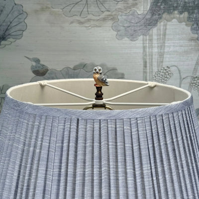 Gray Owl Finial Close Up