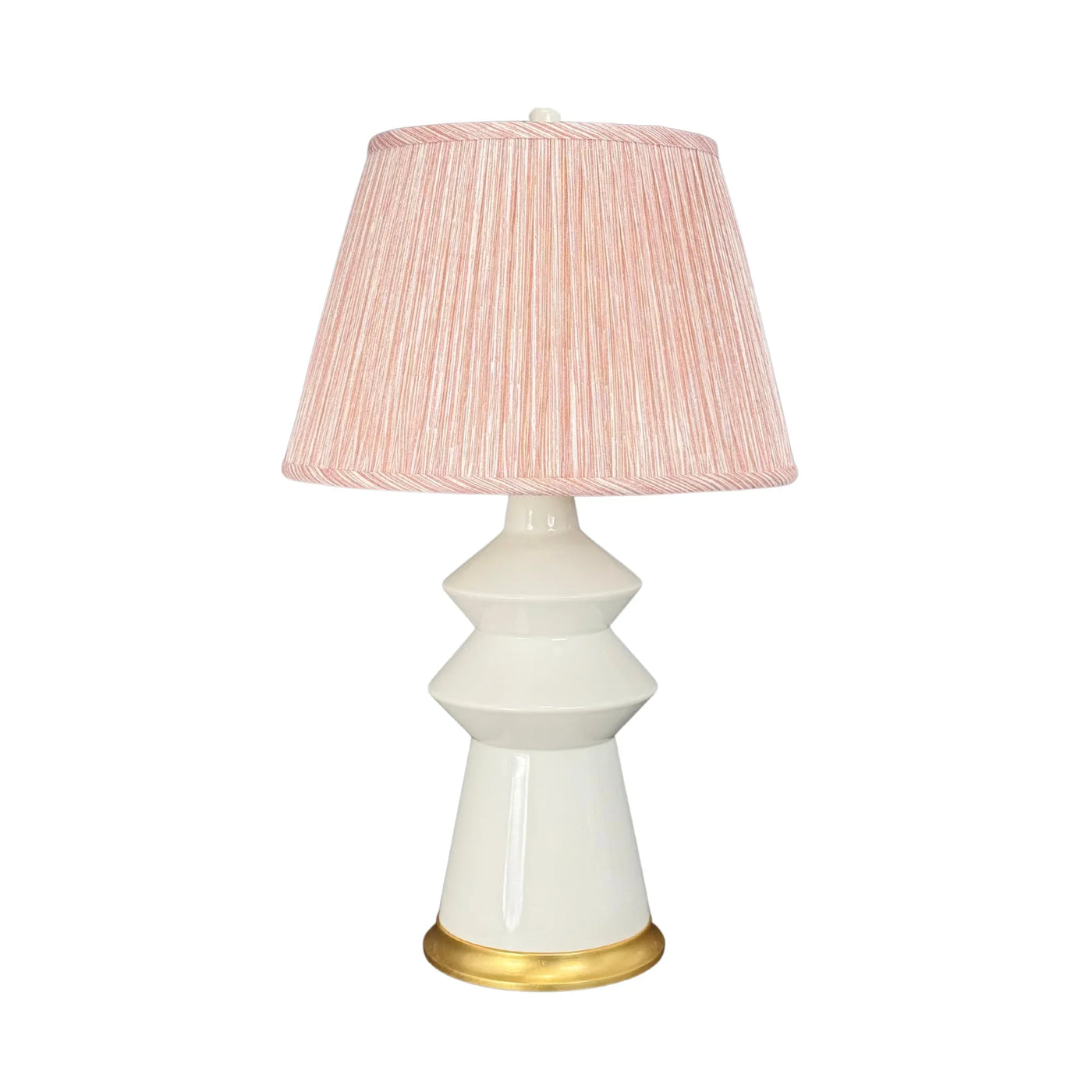 Hwang Bishop Malibu Table Lamp in White
