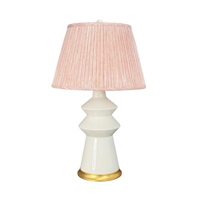 Hwang Bishop Malibu Table Lamp in White