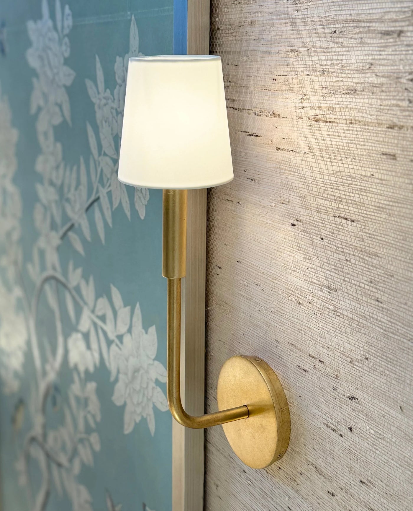 Silk Rolled Edge Candle Empire Chandelier Shade - Egg