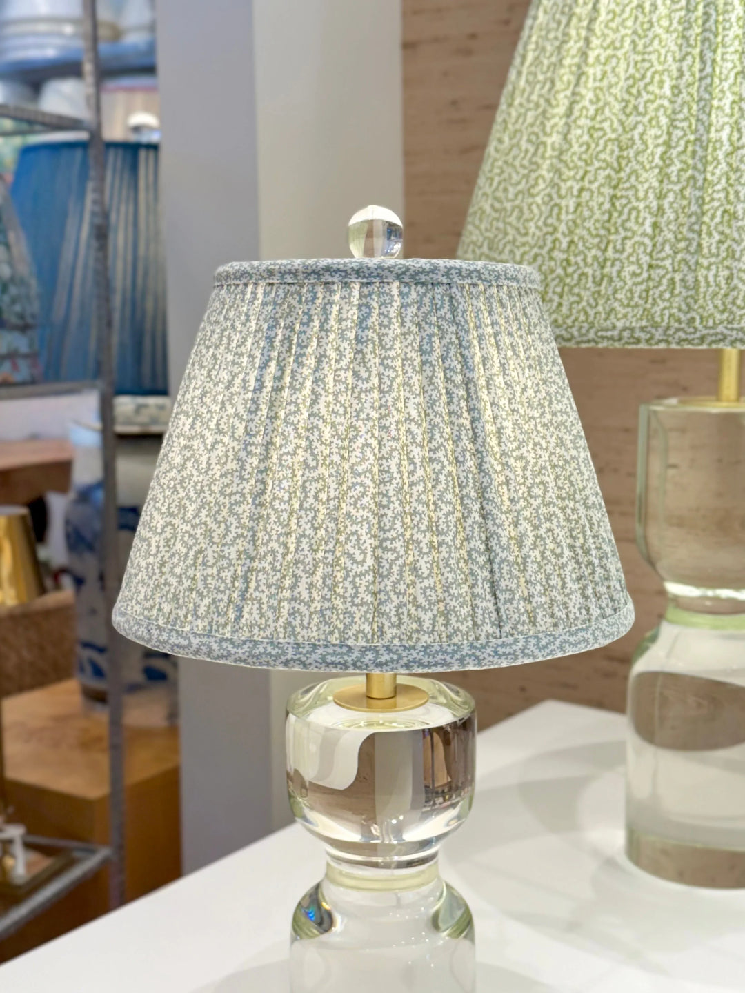 Ian Sanderson Blue-Green Mist Petra Lampshade Ian Sanderson Blue-Green Mist Petra Lampshade