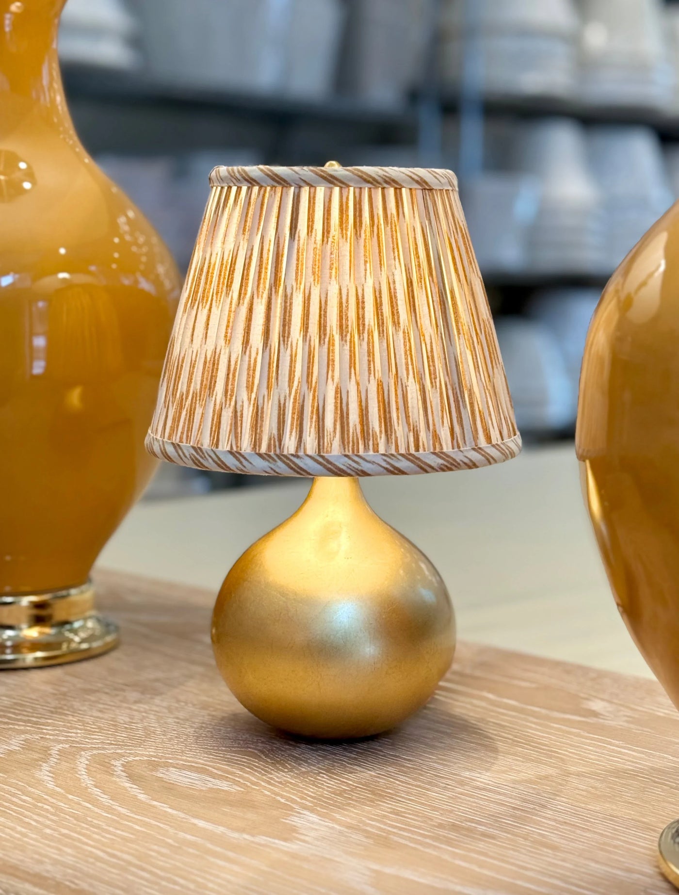 Ian Sanderson Yellow Honey Quiver Lampshade