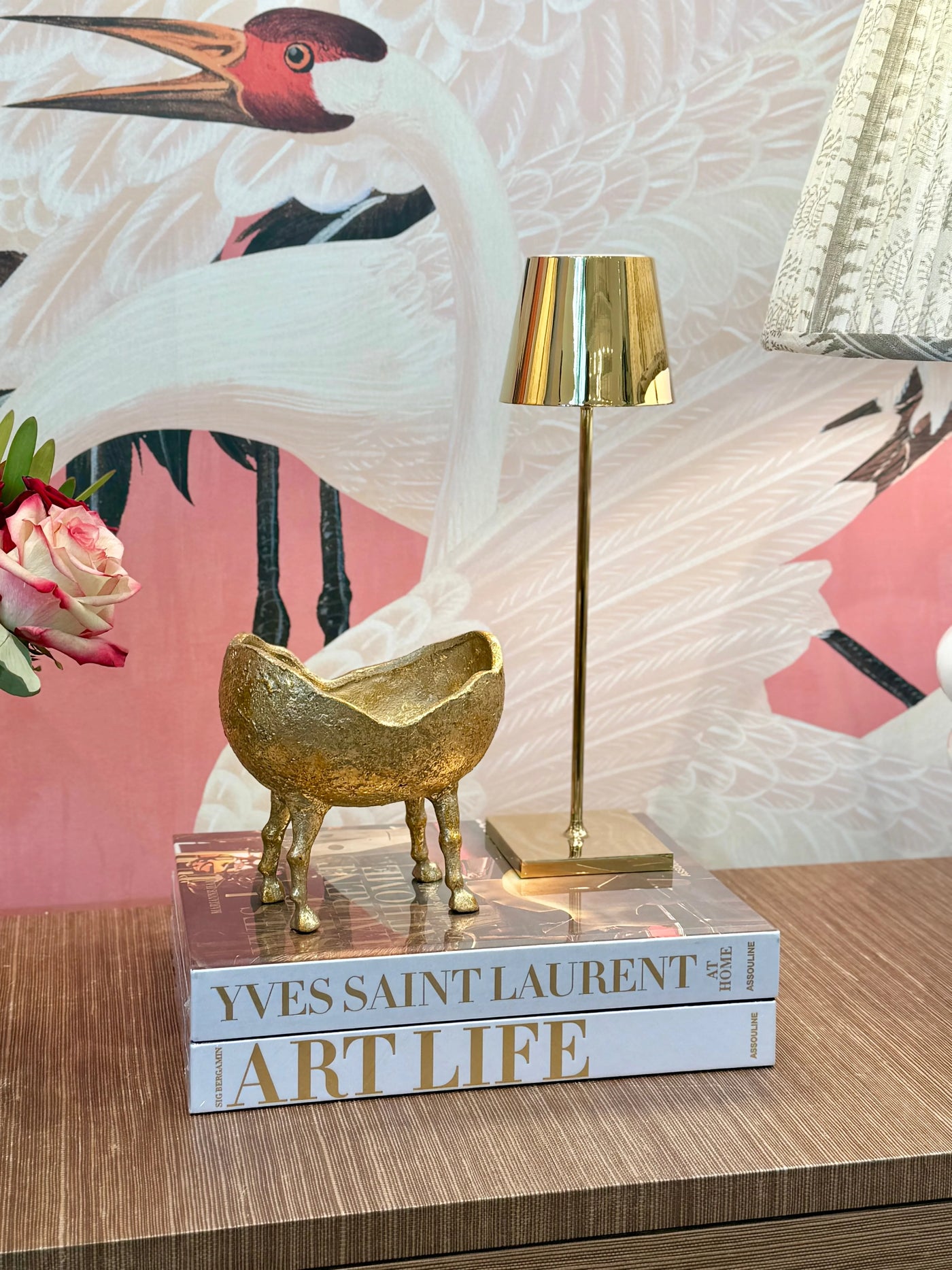 Poldina Pro Table Lamp - Glossy Gold