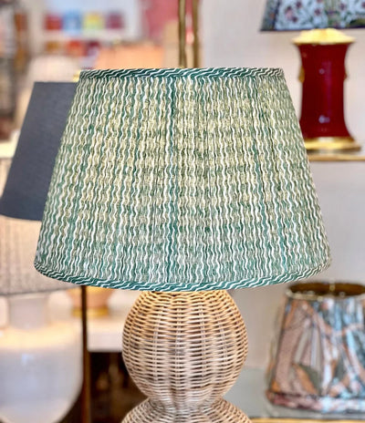 Fermoie Green Popple Lampshade