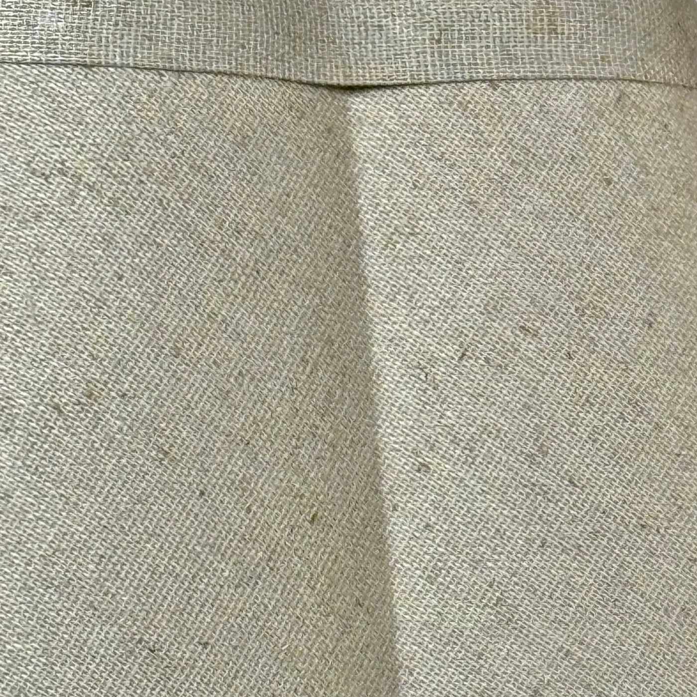 Natural Linen Out Scallop Hardback Lampshade