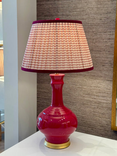 Rosanna Lonsdale Red Striped Lampshade