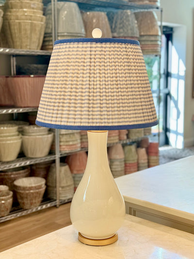 Rosanna Lonsdale Blue Striped Lampshade