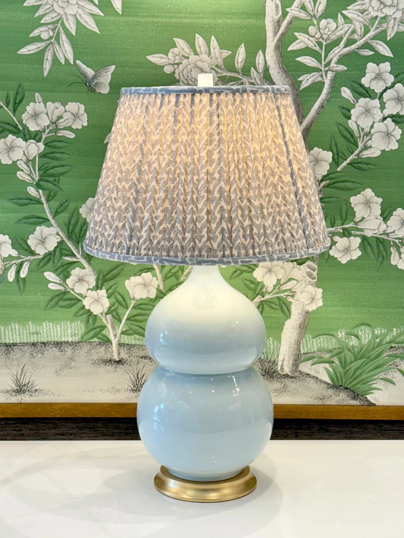 Fermoie Light Blue Rabanna Lampshade