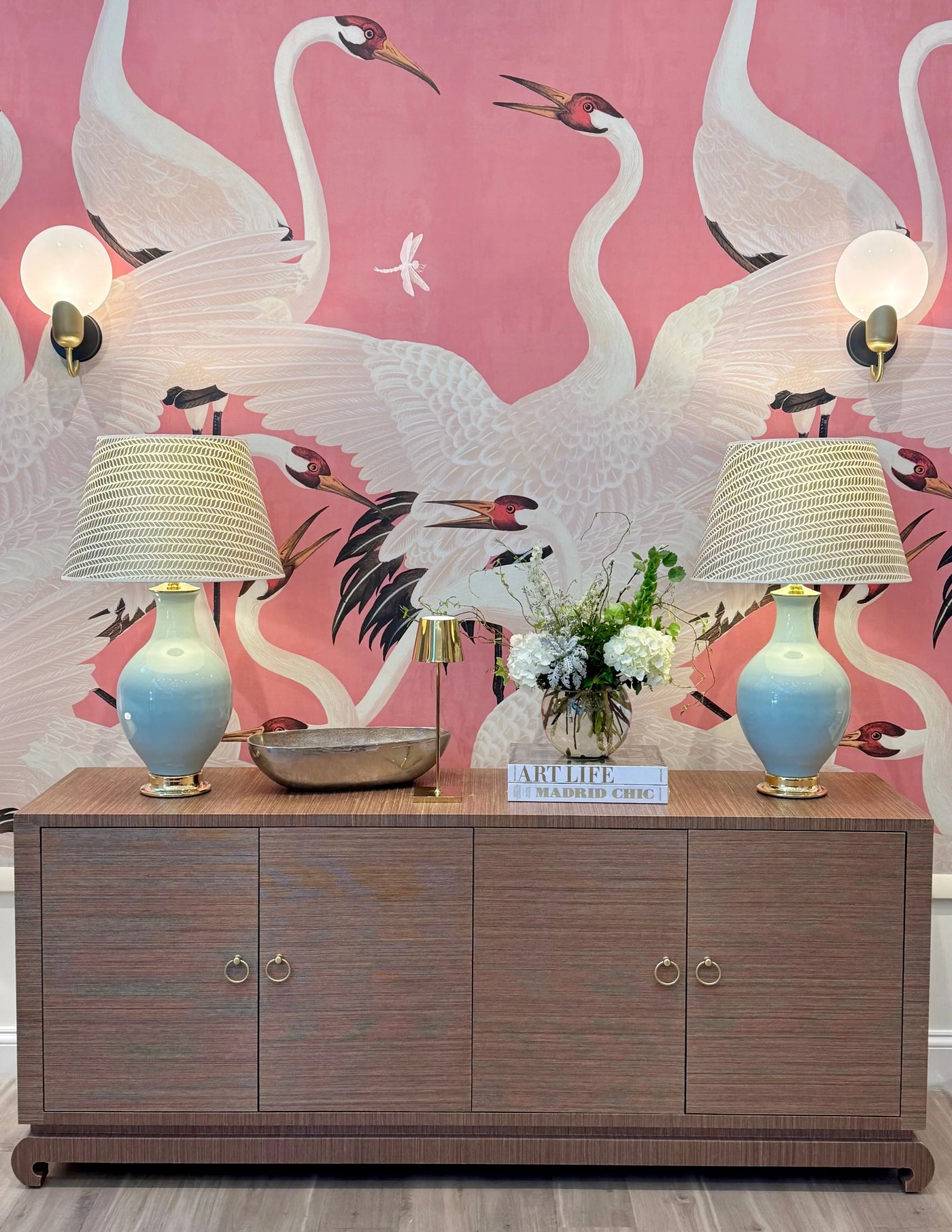 Full gold lamp shade 